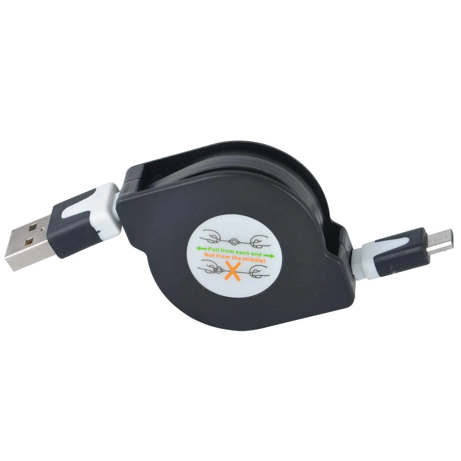 Retractable Micro USB Data Sync Charger Cable Cord Lead For Android Samsung HTC new