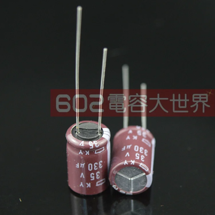 عرض ساخن 2020 20 قطعة/50 قطعة من سلسلة KY عالية التردد 35v330uf 330 فائق التوهج 35v 10*16 شحن مجاني
