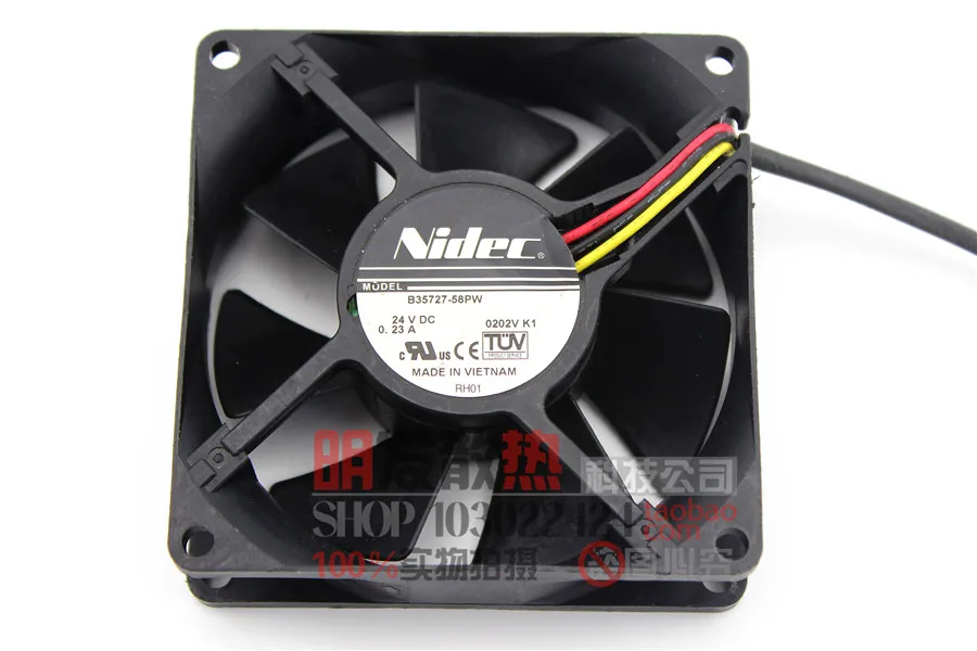 8025 24V 0.23A B35727-58PW inverter industrial cooling fan