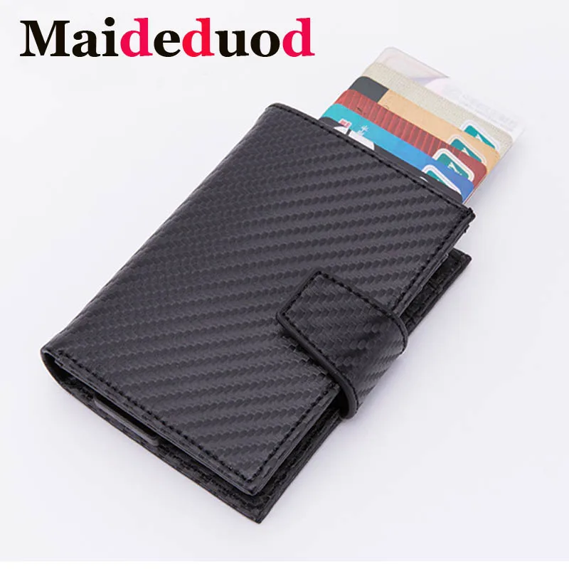 HOT SALE 2019 New Style RFID Card Holder Minimalist Men Wallet Metal card id holders Aluminium Blocking Credit Card holder