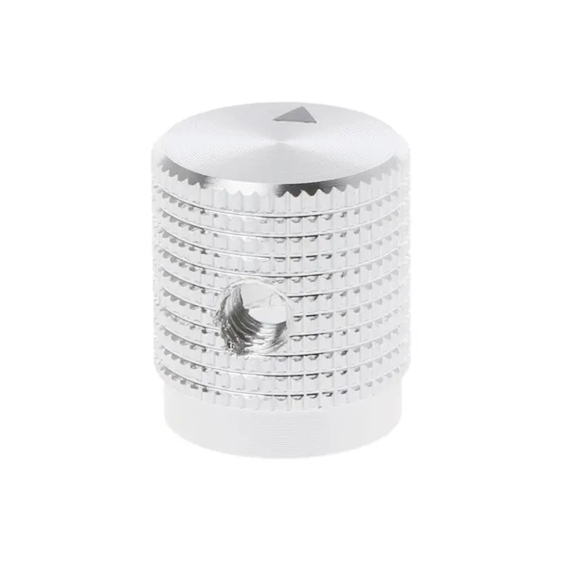Potentiometer Knob Cap Volume Control Aluminum Encoder Multimedia Speaker Spare Parts For HIFI Audio Amplifier Button Knob