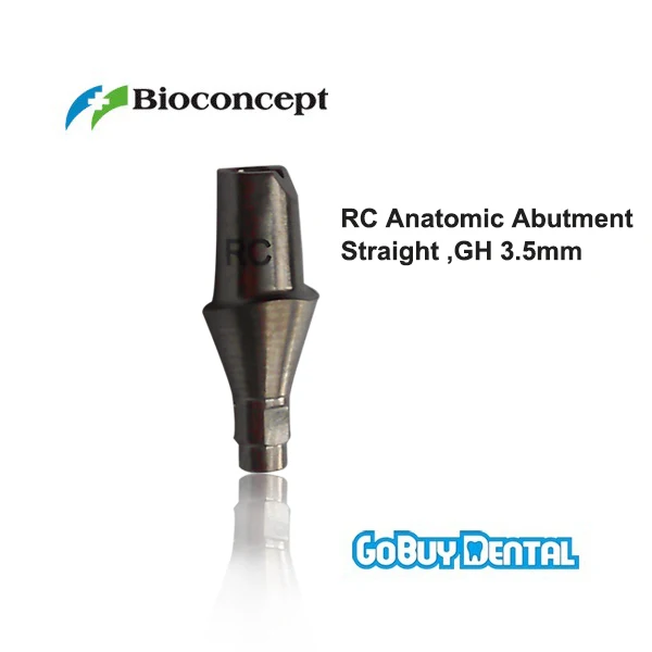 Straumann Compatible Bone Level RC Cementable abutment,0degree, Gingiva height 3.5mm