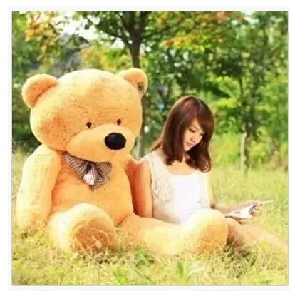 

Мягкая игрушка 120 см светло-коричневый милый плюшевый мишка плюшевая игрушка мягкая кукла в подарок w1659