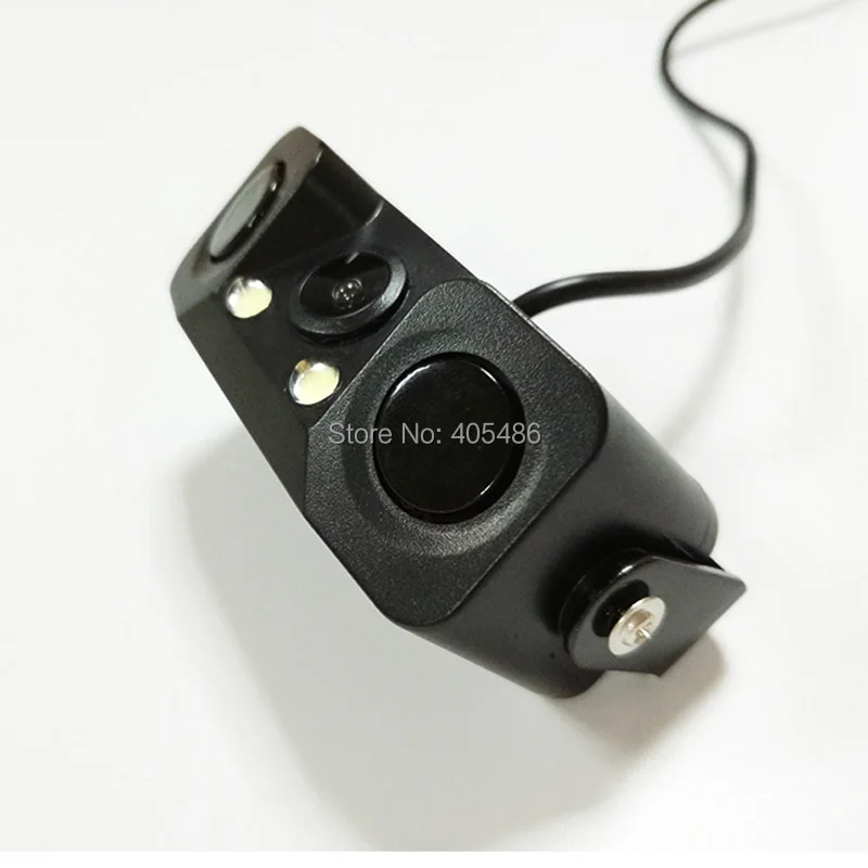 universal Wireless3 in1 Parking Camera Sensors Black Sensors Reversing Radar CarRear View Camera Reversing Camera Waterproof
