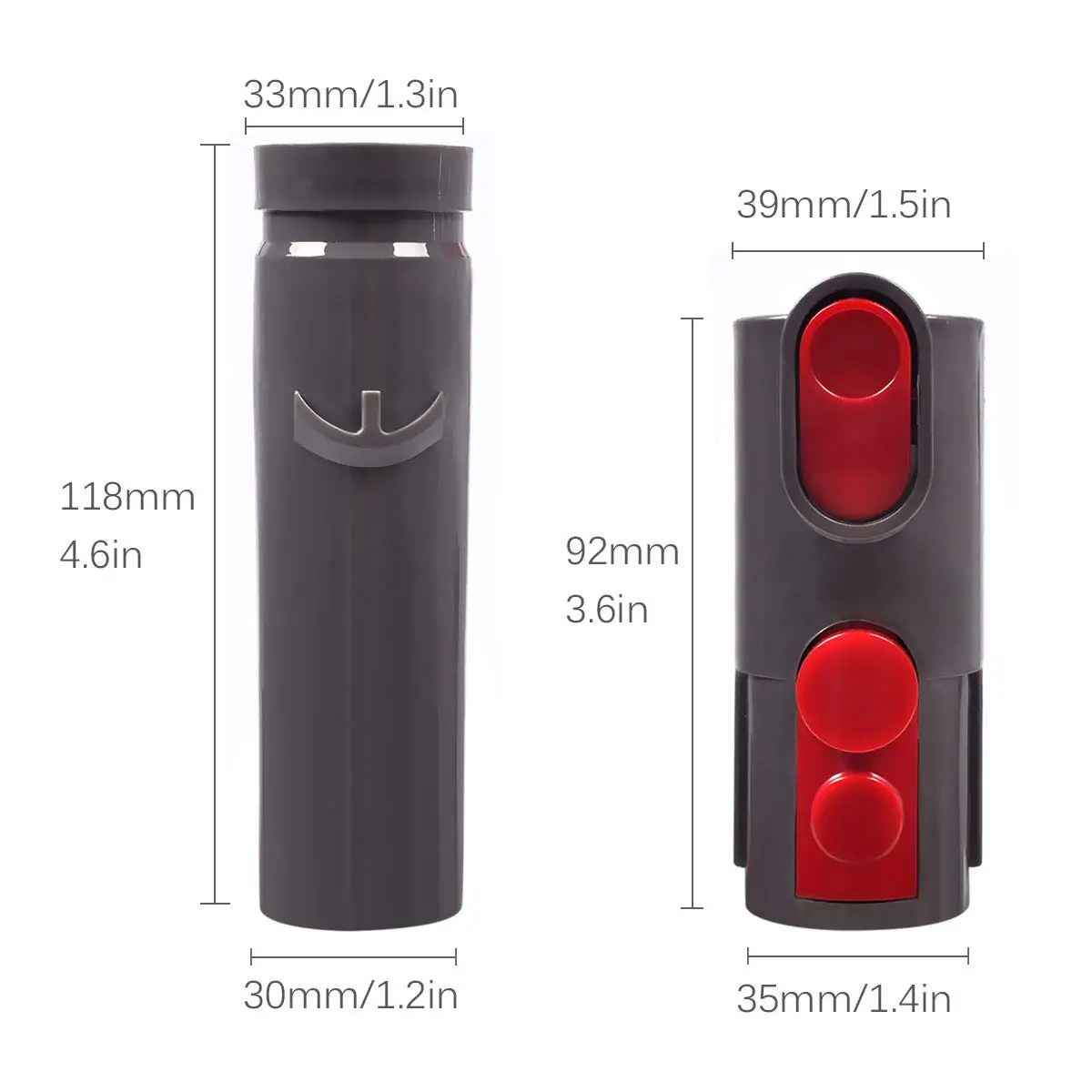 เครื่องดูดฝุ่นเครื่องมือ Adapter Converter สำหรับ Dyson V7 V8 V10 สูญญากาศสิ่งที่แนบมาสำหรับ V6 DC58 DC59