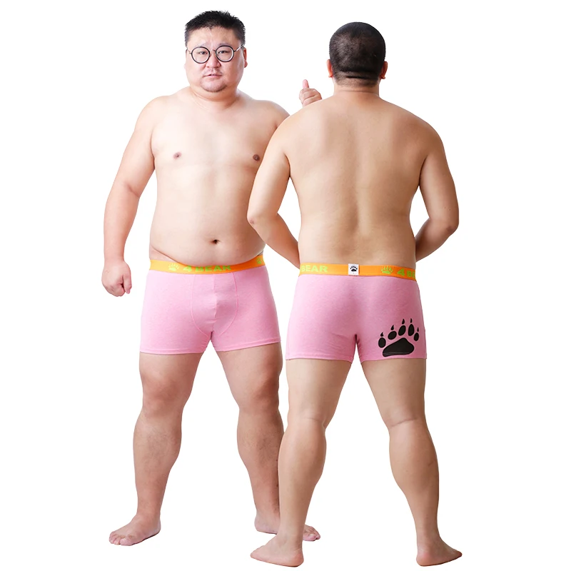 

Мужские боксеры больших размеров с когтями медведя, зимнее нижнее белье с медвежьей лапой, сексуальные трусы для гей-медведя M L XL XXL