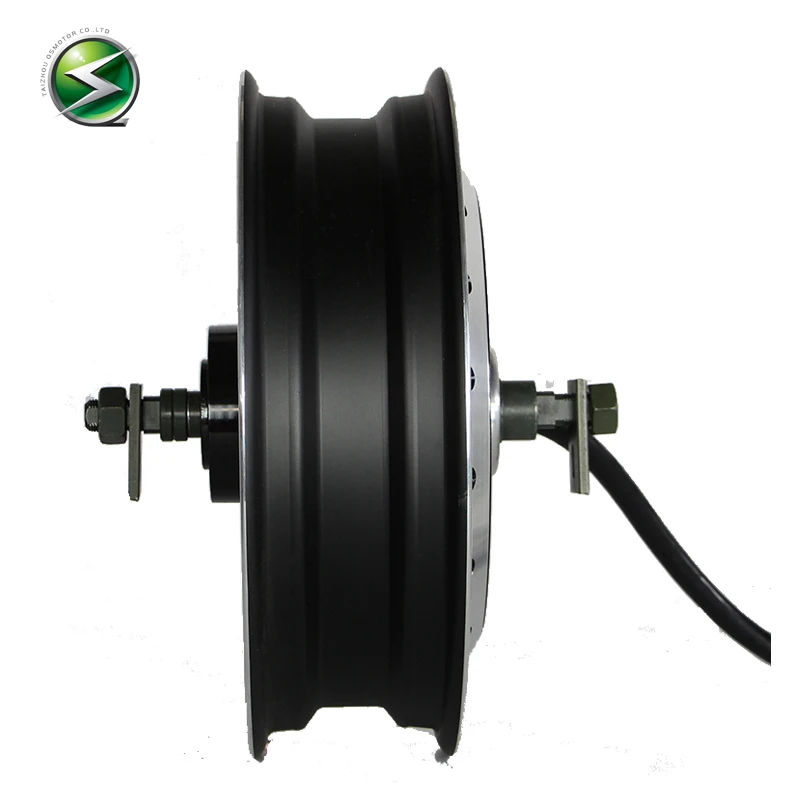 QS Motor 13inch 8000W 273 50H V3 72V 10kW 10000W 20kW Peak Brushless DC Electric Scooter Wheel Hub Motor