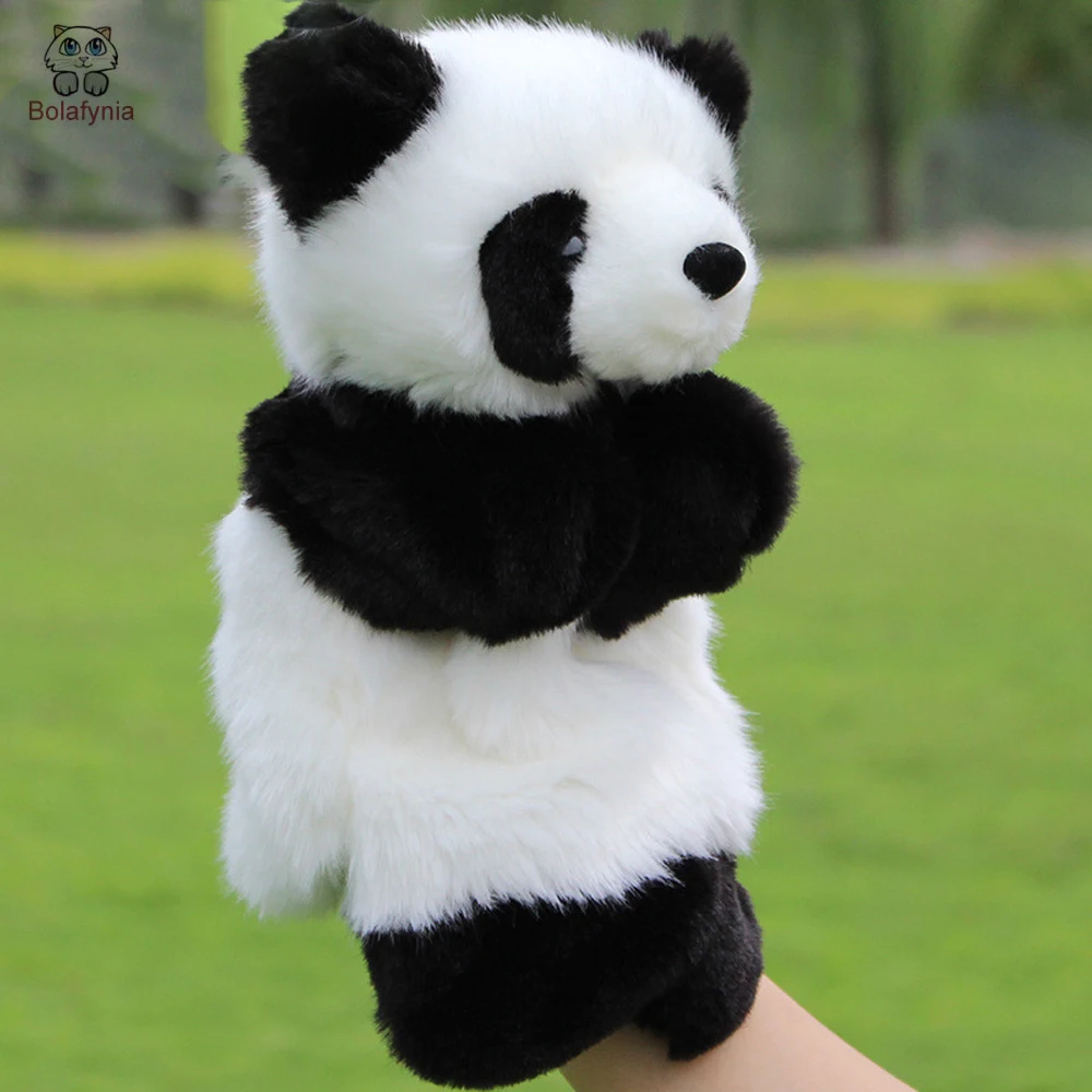 Children China Big Panda Hand Puppet Stuffed Plush Toy