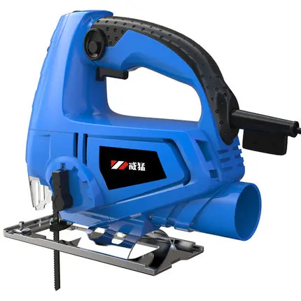 550W Electric Jigsaw Woodworking Electric Jigsaw Metallic Timber Plasterboard Cutting Tool, Gift 10 Saw Blades