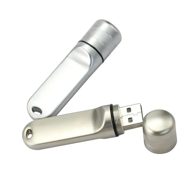 Pen drive metálico para microfone e usb, pen drive 4gb 8gb 16gb tubo de memória de armazenamento