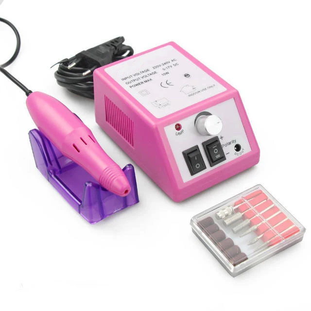 Nail Grinding Electric Drill Machine Equipment 20000rpm Nail File Manicure Pedicure Dental Nail Tool Polishing Kit Sale