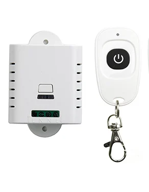 

AC85V 110V 120V 220V 250V 1CH Wireless Remote Control Switch System Receiver & one-button waterproof Remote 315mhz/433mhz