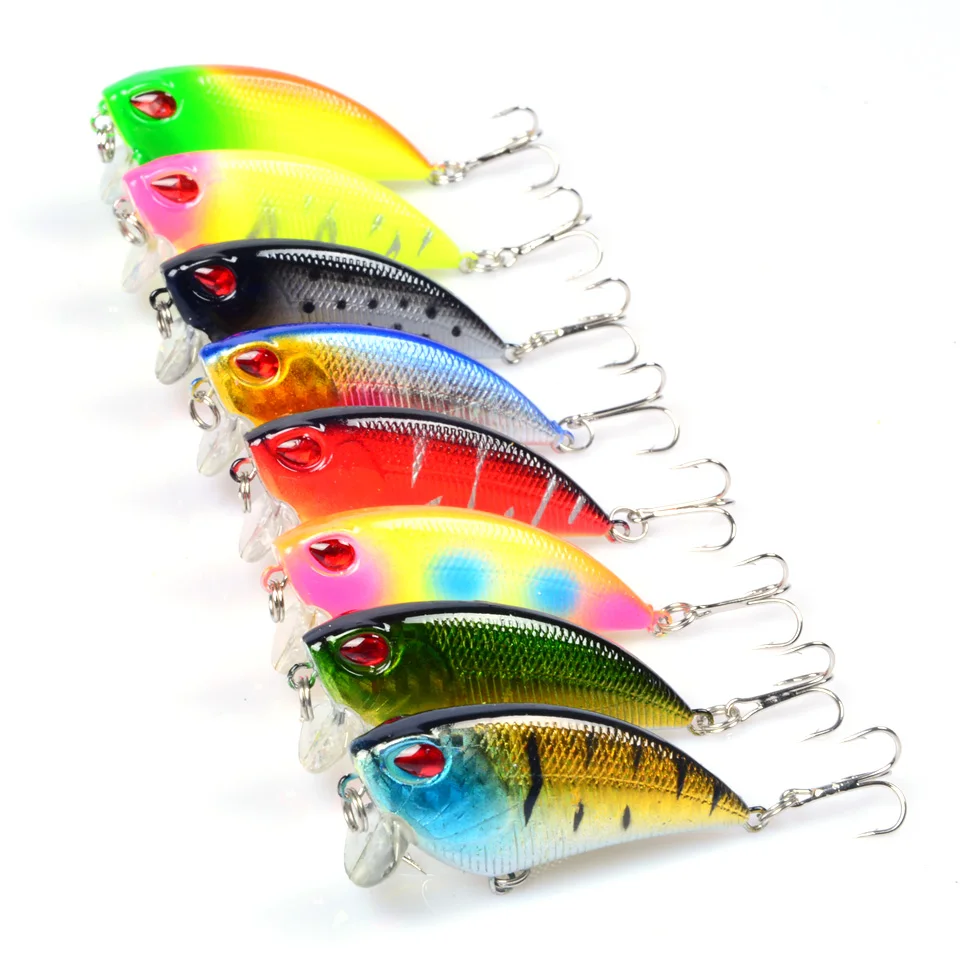 LEOSPORT 1 قطعة Crankbait 1.5 نموذج بطيئة غرق Jerkbait 5.5 سنتيمتر 6.7g الصلب الطعم الصيد إغراء