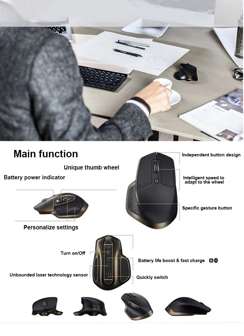 Logicool MX Master2S マウス 本体プラスレシーバードングル Logicool