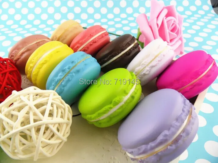 

4CM Artificial PU fake macarons food cookies Kitchen restaurant decorated DIY wedding props toy