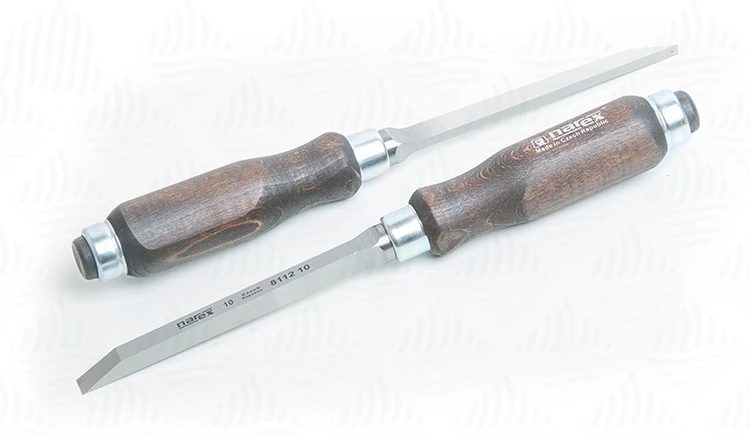 NAREX 4 sztuk/zestaw Value Pack (4-6-10-12mm) dłuto stolarskie o dużej wytrzymałości — zdjęcie 4