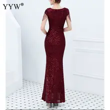 Luxury Sequin Mermaid Evening Dress #4