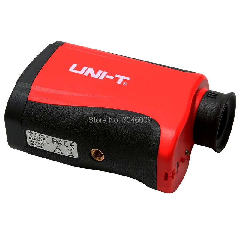 Telescopio telémetro de alta precisión UNI-T LM600/800/1000/1200/1500/ telémetro goniómetro láser de larga distancia portátil