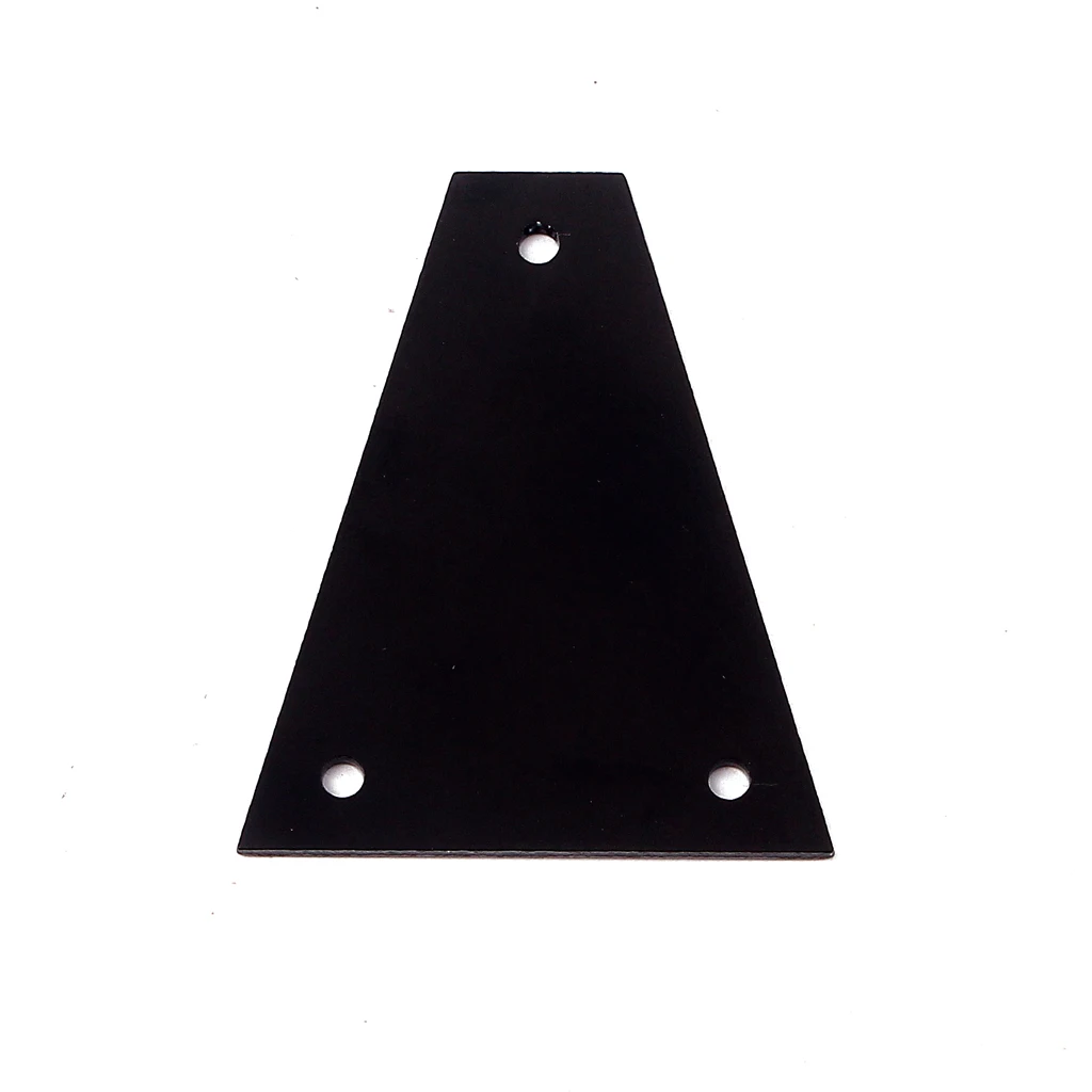 Blank High Quality Aluminum Alloy Truss Rod Cover ACCS for Import Jackson Guitar - Black