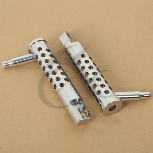 Chrome Front Footrest Foot Pegs For Harley Sportster FXCW FXCWC XL1200V XL1200X