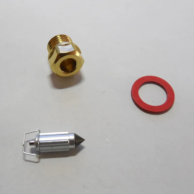 (1 set US $ 6.5)HMHonda CBR17/19/23 MC14/17/19/23 CB-1 400CC Keihin carburetor needle valves and Needle valve base