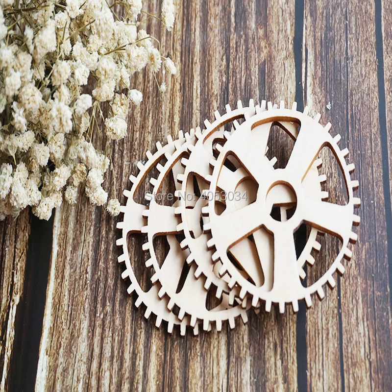 Di legno Steampunk Ingranaggi per Artigianato-Laser Cut-Steampunk Ingranaggi