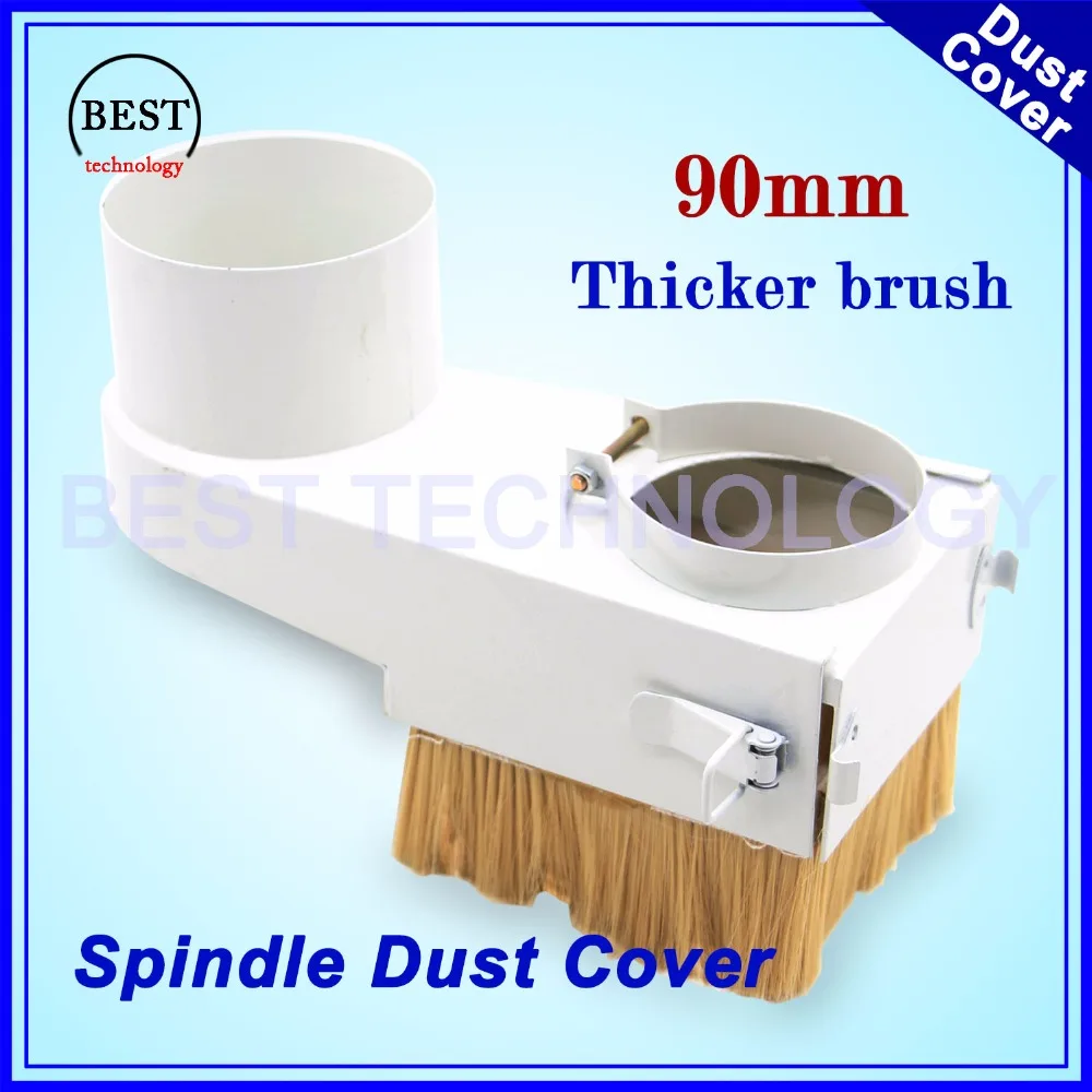 90mm Dust proof cover CNC Router Vacuum Cleaner Dust protection 90mm Spindle Dust Cover Drawer type For CNC machine