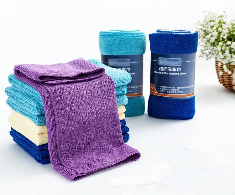 1PC Microfiber Kitchen Durable Pearl Cleaning Cloth 40x40cm Dish Washing Towels Absorption Glass Accessories OK 0610