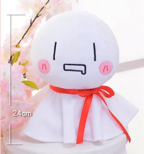 Mafumafu Sunny Doll Teruterubozu 24cm White Cosplay Mascot Toy Anime Stuffed & Plush Doll