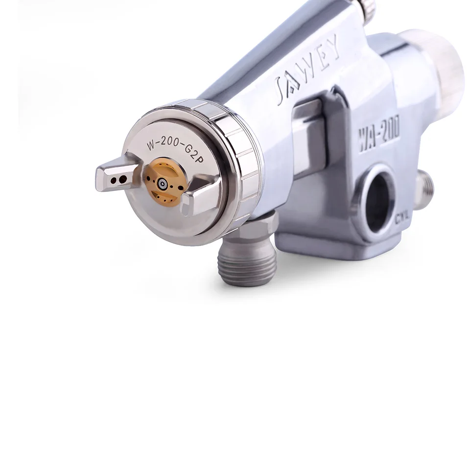 Ceramica Pistola A Spruzzo SAWEY WA-200 Automatico vernice spruzzatore pistola ugello di dimensioni, 1.2/1.5/2.0/2.5mm, TRASPORTO LIBERO