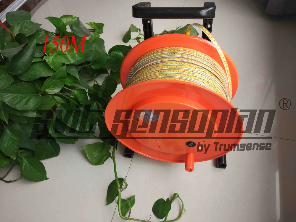 

9th Generation 150 Meter Portable Steel Ruler Water Level Meter 150M Soft Steel Ruler For Water Level Measuring