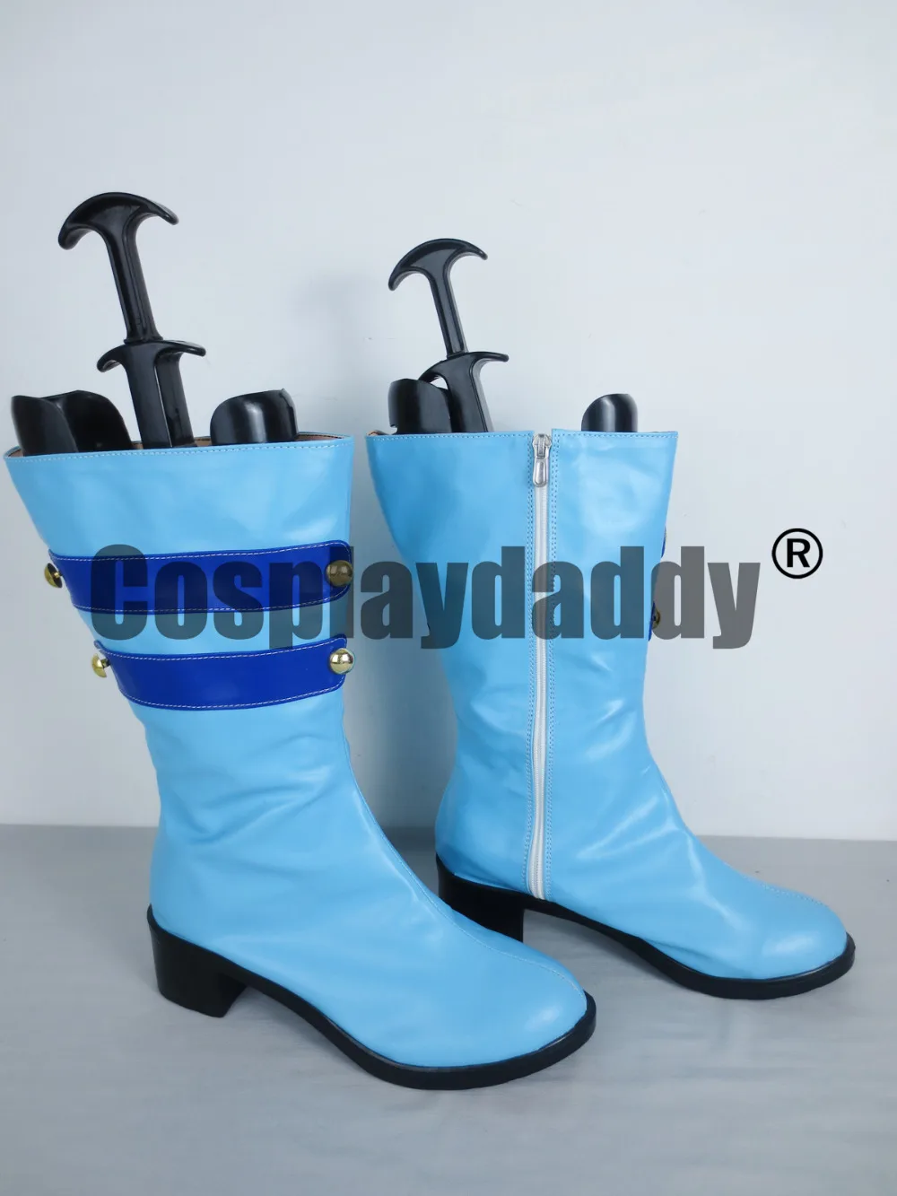 LoveLive! Love Live Start dash!! Umi Sonoda Blue LongCosplay Shoes Boots X002