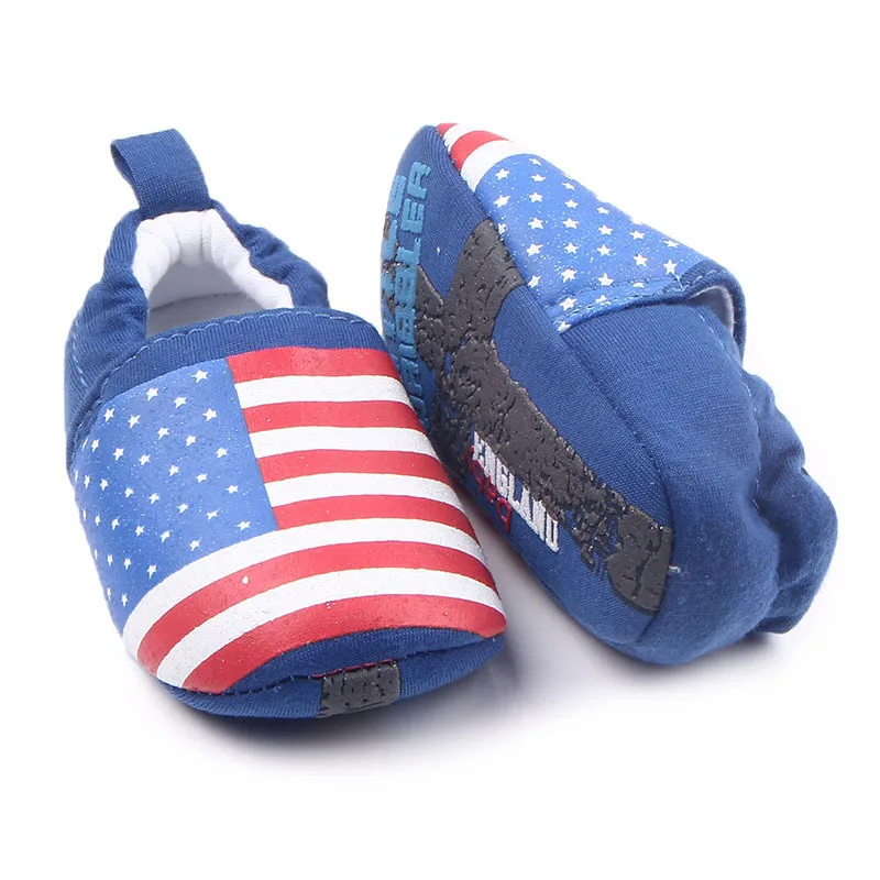 Fashion Cotton Cloth First Walker Cartoon Baby Boy Girls Shoes Bebe Toddler Moccasins Non-slip Soft Bottom Shoes