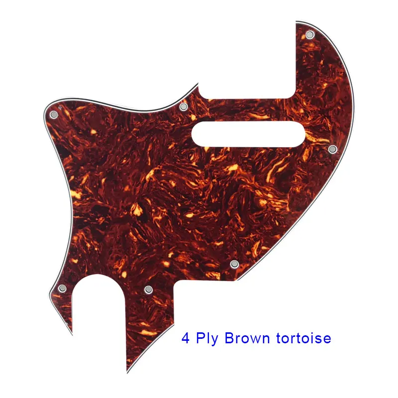 Guitar Parts - For US Left Handed Telecaster Tele F Hole Hybrid Guitar Pickguard Scratch Plate Conversion Support Customization