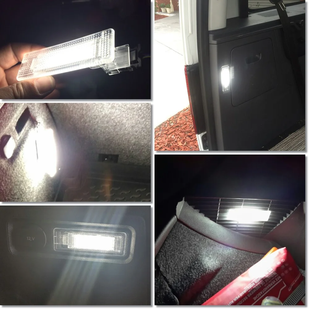 1x LED Luggage Compartment Trunk Boot Lights For VW Golf MK5 MK6 MK7 Jetta Passat B6 B7 B8 CC Scirocco Tiguan Touran Touareg T5