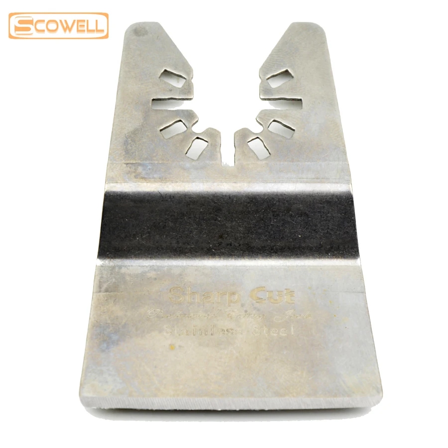 Stainless steel 304 Oscillating Plunge Tools Scraper Flat Shovel Knife Bend Offset Scrabble knife For moving Glue Multi DIY Tool