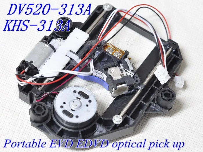 Флейта с DV520 механизм DV520 313A пластиковый механизм флейта для портативного EVD EDVD DVD лазерная линза флейта KHS313A