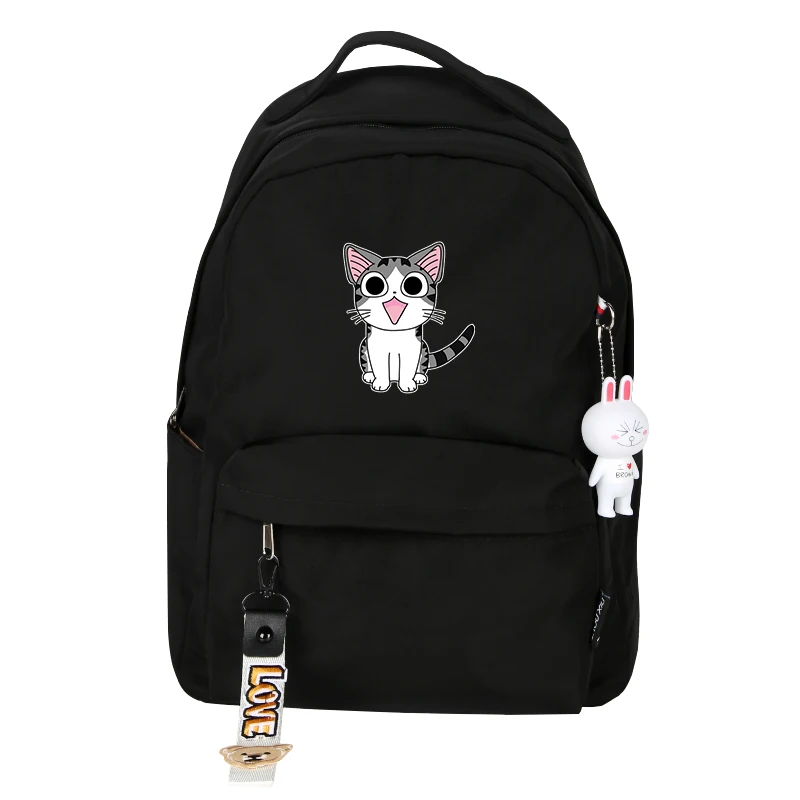 Chi\'s Sweet Home Kawaii Cat Girl Back pack Women Cute Pink Backpack Nylon School Bags Cat Travel Backpack 2019 New Rucksack