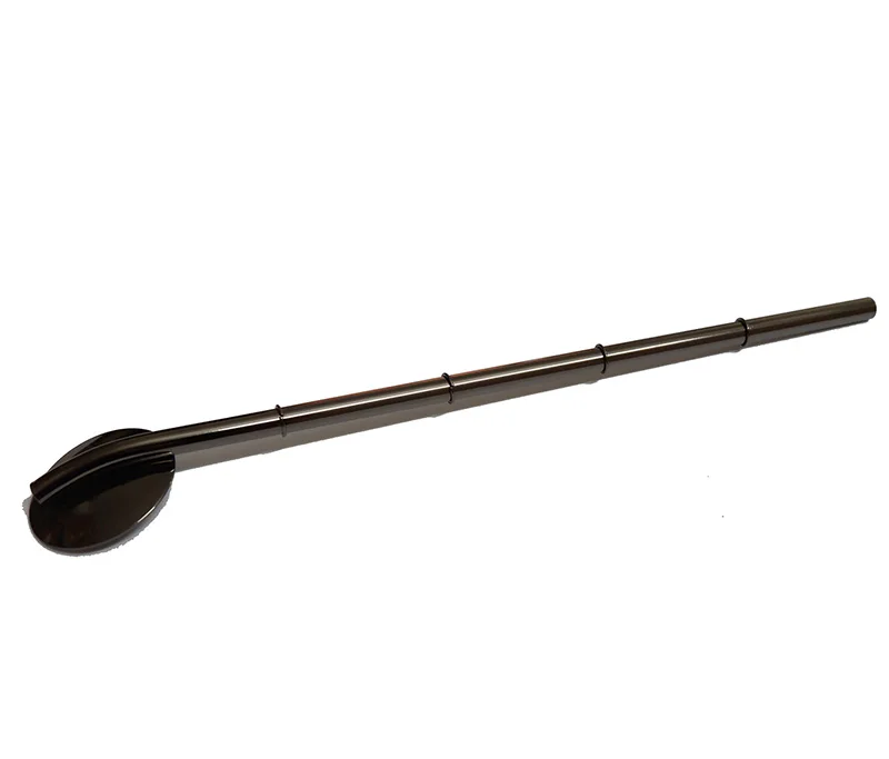4PCS Stainless Steel Bamboo Shape Spoon Straws , Drinking Straws Drinking Metal Straws