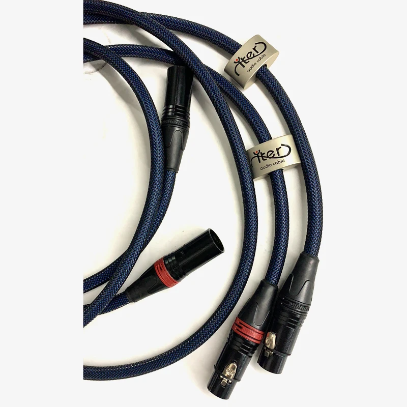 Hifi Audio Yter XLR كابل التوازن مكبر للصوت CD DVD مشغل مكبر الصوت ربط كابل XLR