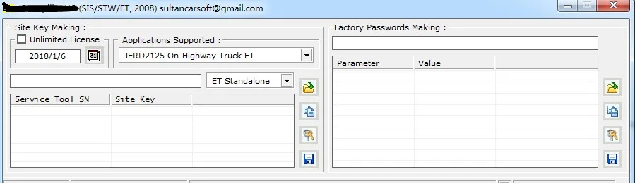 CAT ET Factory Passwords Making Keygen Generator 10bite Support Windows XP/Vista/7/8/10