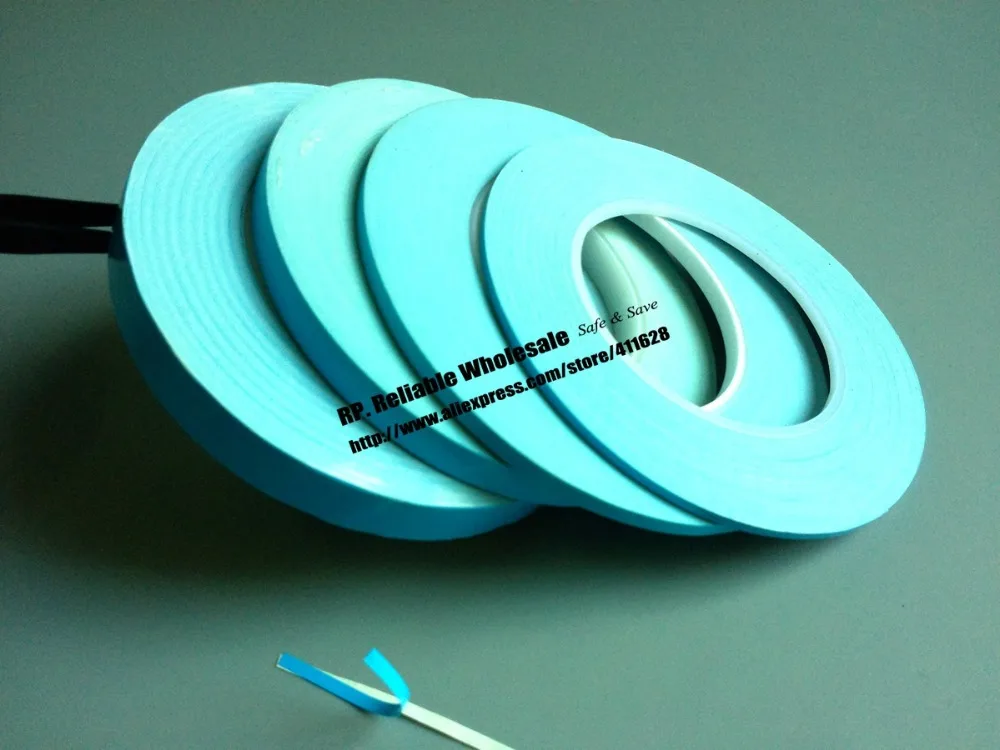 (0.25mm thick) 4.5mm*25M Double Sided Adhesive Thermal Conductive Tape for LED Aluminum Panel, Lighting Module Heatsink Bond