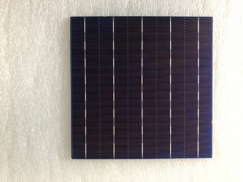 

Promotion!!! 50pcs 18.6% 4.5W 156.75mm 5BB polycrystalline Solar cell for DIY solar panel