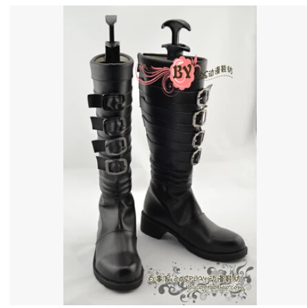 SBluuCosplay-Bottes de Cosplay Alice Madness, Chaussures sur Mesure