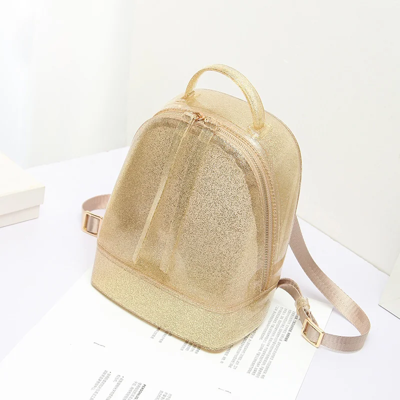 BENVICHED New Fashion Women Cute Silicone Backpack Female Travel Bags Girl School Candy Bag Lady Waterproof jelly Bag