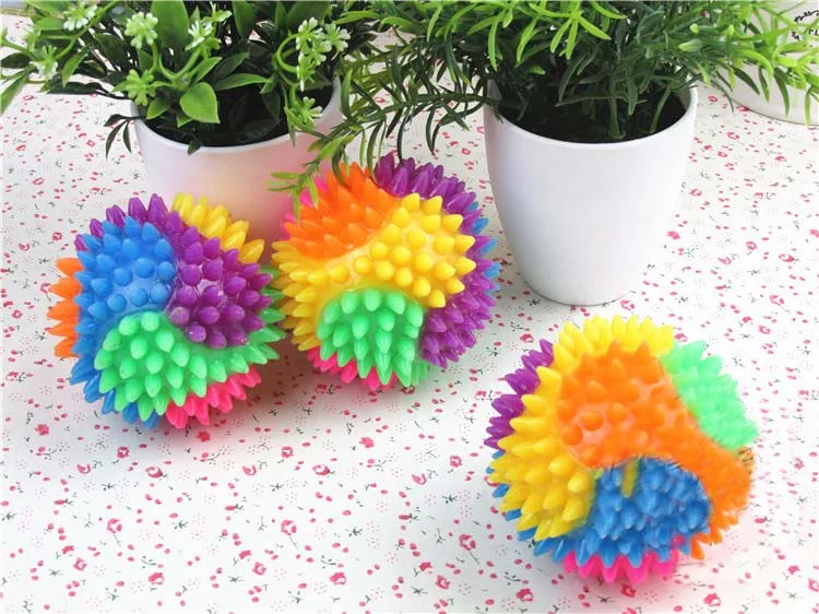 تدليك التوجه ضرب ضوء فلاش الكرة تنفيس العاب كروية للأطفال 2021