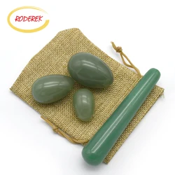 Stone Yoni Egg Natural Jade Egg Set  For Pelvic Muscle Wand Massaegr Kegel Exercise Health And Wellness