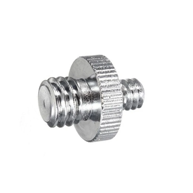 1 ชิ้นอุปกรณ์เสริมกล้อง 1/4 "ถึง 3/8" ชาย Threaded โลหะสกรูสำหรับขาตั้งกล้องขาตั้งกล้อง DSLR อุปกรณ์เสริม SLR