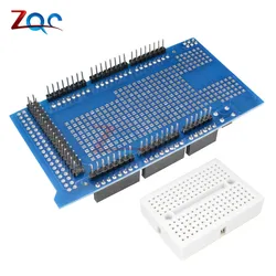 Proto Prototype PCB Shield V3.0 V3 Expansion Development Board + Mini PCB Breadboard For Arduino MEGA ATmega1280/ATMEGA2560