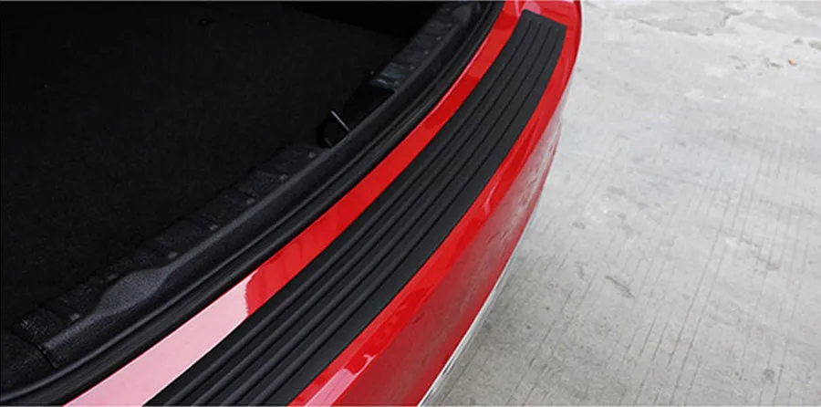 Car Rear Guard bumper rubber scuff trim For Infiniti FX35 FX37 EX25 G37 G35 G25 Q50 QX50 EX37 FX45 G20